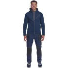 Logózott kapucnis kardigán NEURUM