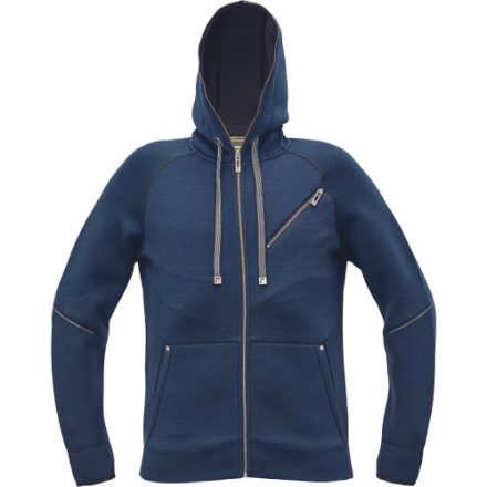 Logózott kapucnis kardigán NEURUM