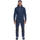 Logózott kapucnis kardigán NEURUM