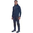 Logózott kapucnis kardigán NEURUM