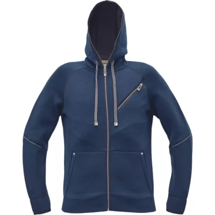 Logózott kapucnis kardigán NEURUM