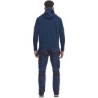 Logózott kapucnis kardigán NEURUM