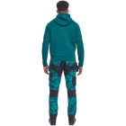 Logózott kapucnis kardigán NEURUM