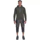 Logózott kapucnis kardigán NEURUM