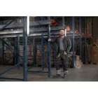 Logózott kapucnis kardigán SHELDON