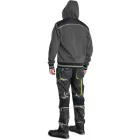 Logózott kapucnis kardigán SHELDON