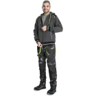 Logózott kapucnis kardigán SHELDON