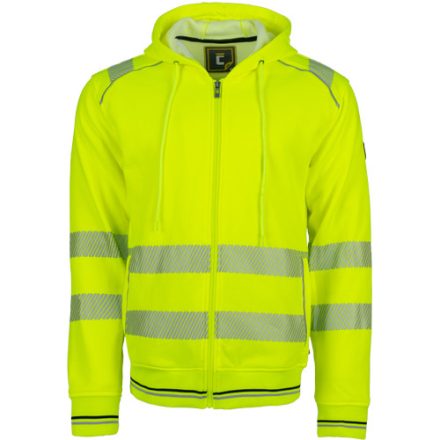 Logózott kapucnis kardigán SHELDON HV