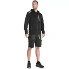 Logózott kapucnis pulóver EMERTON STR