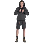 Logózott kapucnis pulóver EMERTON STR