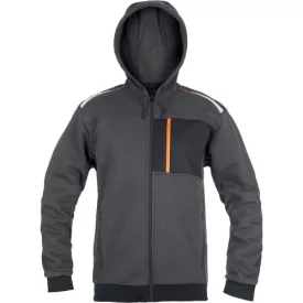 Logózott kapucnis pulóver EMERTON STR