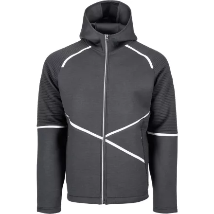 Logózott kapucnis kardigán L-SURE CRAIG