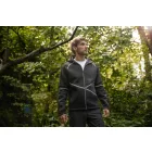 Logózott kapucnis kardigán L-SURE CRAIG