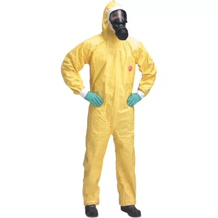 Tychem 2000 C overall sárga