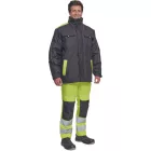 MAX VIVO télikabát fekete/sárga S