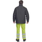 MAX VIVO télikabát fekete/sárga S