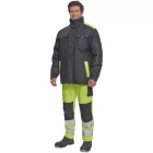 MAX VIVO télikabát fekete/sárga M