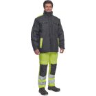 MAX VIVO télikabát fekete/sárga 4XL