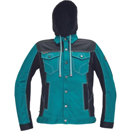 NEURUM CLS kapucnis dzseki petrol  54