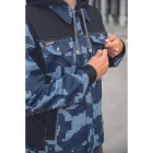 NEURUM CAMOU kapucnis dzseki navy 60