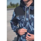NEURUM CAMOU kapucnis dzseki navy 62