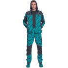 NEURUM CAMOU kapucnis dzseki petrol 46