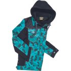 NEURUM CAMOU kapucnis dzseki petrol 46