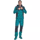 NEURUM CAMOU kapucnis dzseki petrol 48