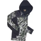 NEURUM CAMOU kapucnis dzseki olajzöld 56