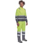 VALENCIA HV kabát sárga/navy 48