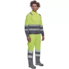 VALENCIA HV kabát sárga/navy 48