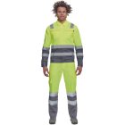 VALENCIA HV kabát sárga/navy 60