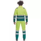 VALENCIA HV kabát sárga/zöld 50