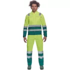 VALENCIA HV kabát sárga/zöld 56