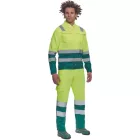 VALENCIA HV kabát sárga/zöld 64