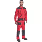 FF HANS kabát piros/antracit 46