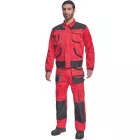 FF HANS kabát piros/antracit 48