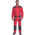 FF HANS kabát piros/antracit 48