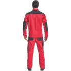 FF HANS kabát piros/antracit 54