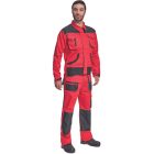 FF HANS kabát piros/antracit 62