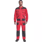 FF HANS kabát piros/antracit 62