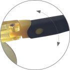 FERGUS IS AF, AS védőszemüve, UV sárga