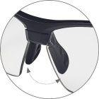 TRYON védőszemüveg AS AF víztiszta -