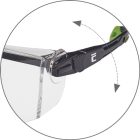 LUZERET IS AF,AS védőszemüve víztiszta -