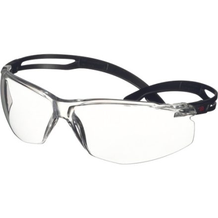 3M SecureFit 500 SF501SGAF-BLK víztiszta