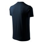 Logózott unisex póló V-neck