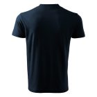 Logózott unisex póló V-neck