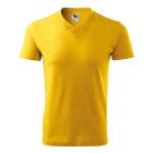 Logózott unisex póló V-neck