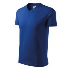 Logózott unisex póló V-neck