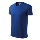 Logózott unisex póló V-neck